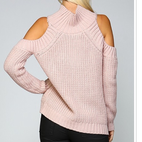 Cold shoulder sweater LOWEST NO OFFERS - Picture 3 of 3