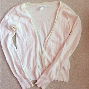 ☀️White Aeropostale cardigan