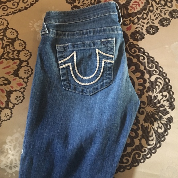 True Religion straight leg jeans