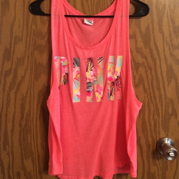 Pink muscle top