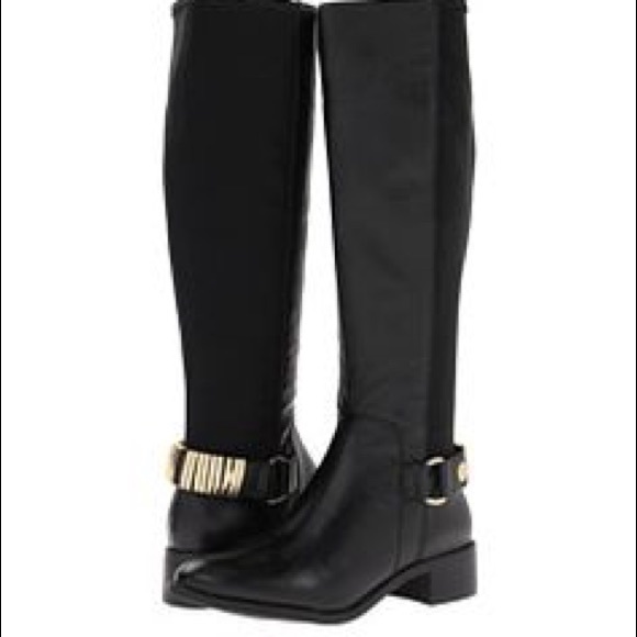 steve madden black tall boots
