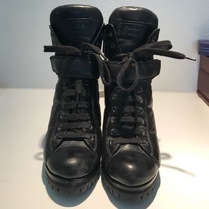 Prada soft leather bootie