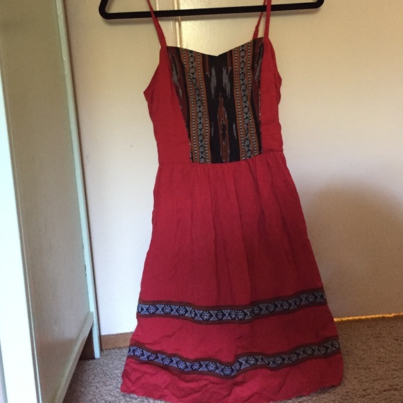 Tribal print dress