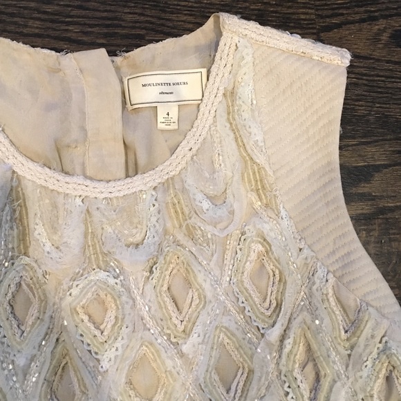 Anthropologie beaded silk dress - Picture 4 of 8