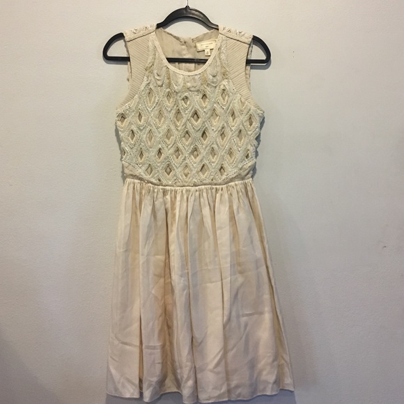 Anthropologie beaded silk dress - Picture 3 of 8