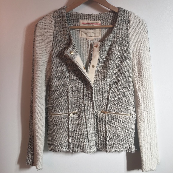 Anthropologie - Cartonnier Glimmer Tweed Jacket