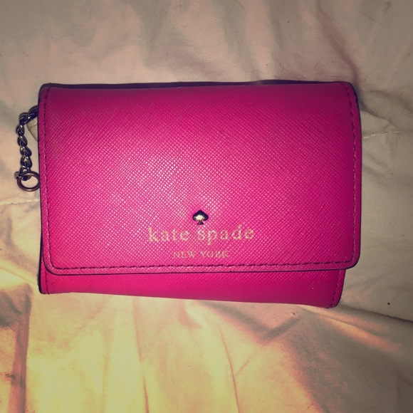 Pink Kate spade wallet!!