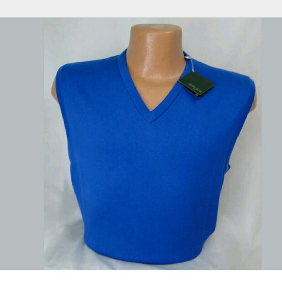 NWT $155 bobby Jones Pima Cotton Men's vest.