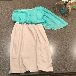 Off the shoulder cocktail dress!!!