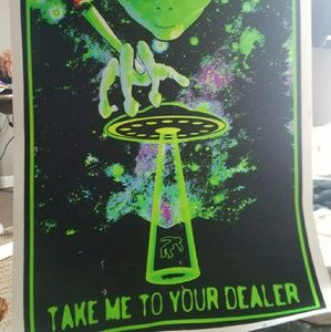 Blacklight poster