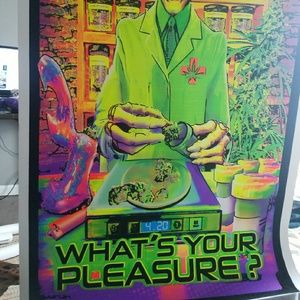Blacklight poster