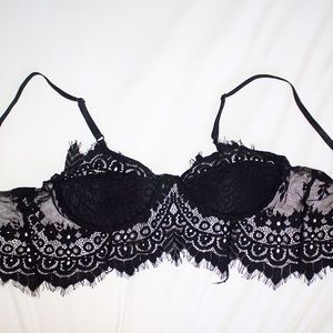 Black Lace Bralette