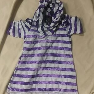 Glittery girls blouse