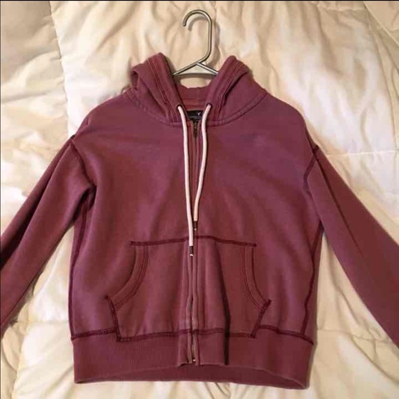 Hoodie maroon, American Eagle - Picture 1 of 2