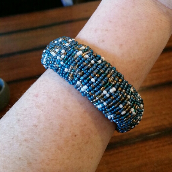 Handmade Multi Colored Bangle - Picture 2 of 2
