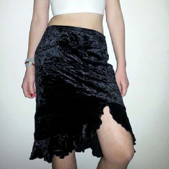 Vintage Velvet Skirt