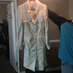 Banana republic long trench coat