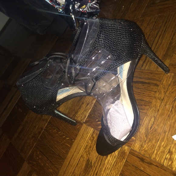 Betsey Johnson Gabi Open Toe Canvas  Sandals