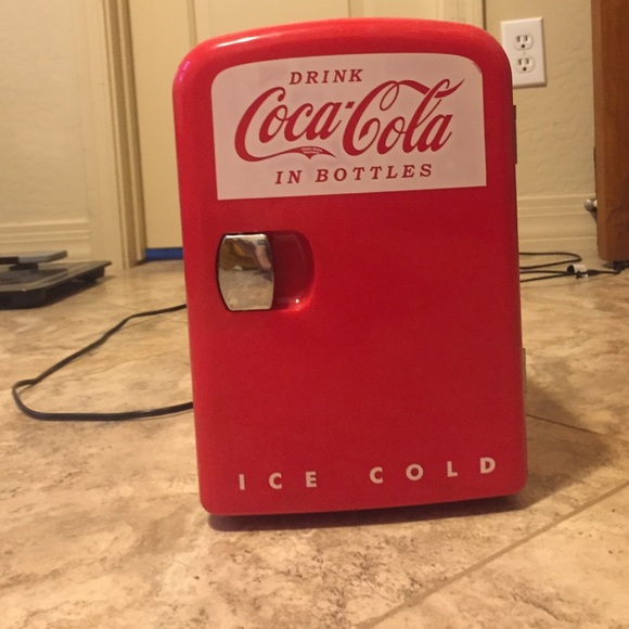Mini Coca-Cola refrigerator