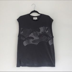 Tidal Waves Muscle Tee