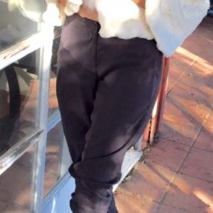 Grey Silk pants. Redefine what's sexy...