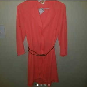 NWT Tunic Dress w/ removable belt