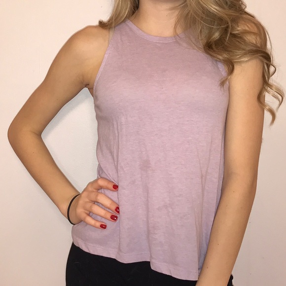 Purple tank