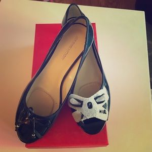 Navy Patent Adrienne Vittadini Heel