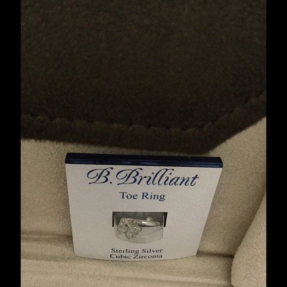 Sterling silver toe ring