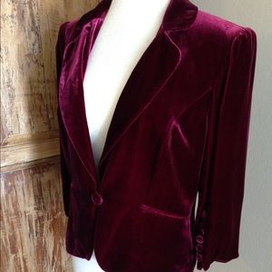 Red Velvet Loft Jacket