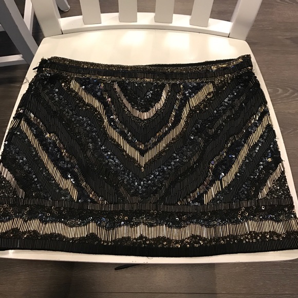Allsaints beaded skirt
