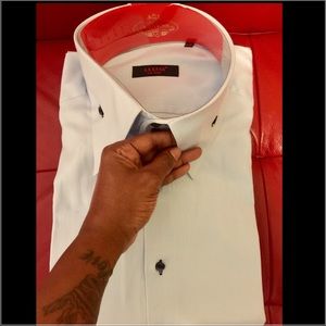 New Axxess Men High Collar Shirt.