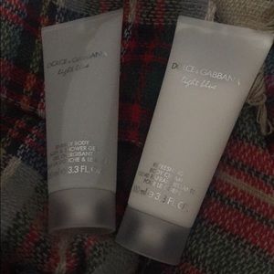 Dolce & Gabbana body cream & shower gel