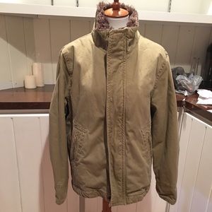 American Eagle Coat w/Fur Collar