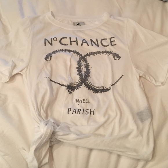 Chanel looking tshirt.