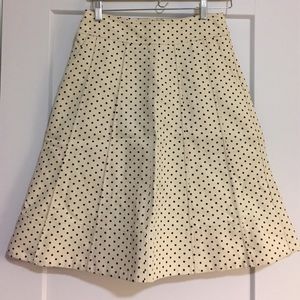 DKNY polka dot skirt
