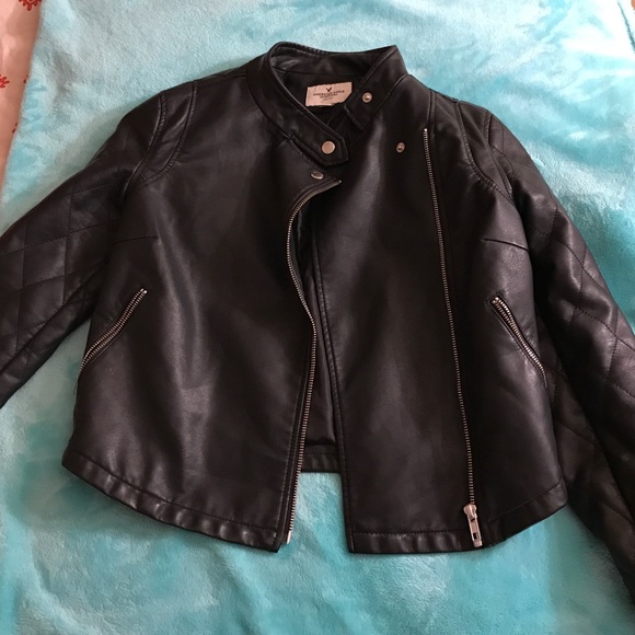 American Eagle Leather Jacket
