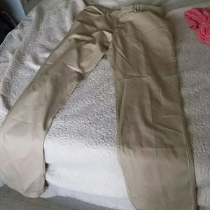 Straight leg Men's beige pants