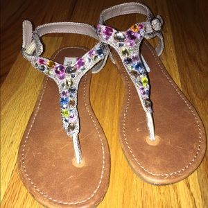 Sequin Steve Madden Sandals women size 5