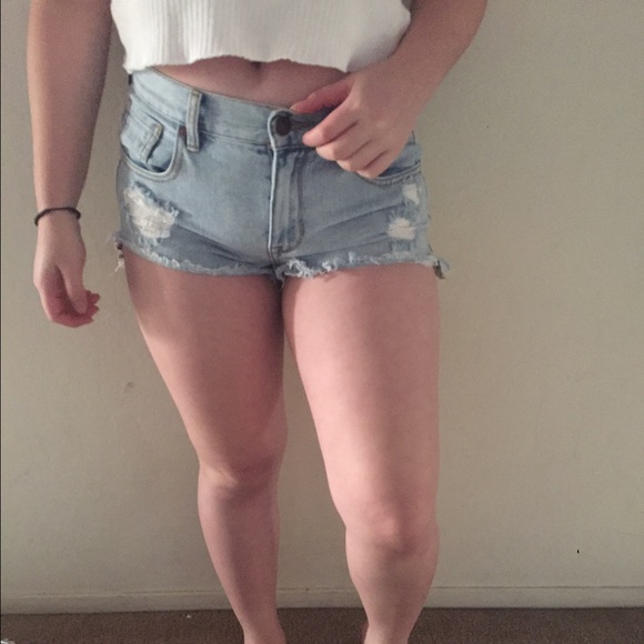 Ripped shorts