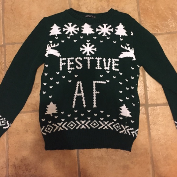 BooHoo Christmas Jumper