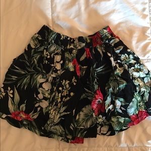 Ralph Lauren Floral/Tropical Print Skirt