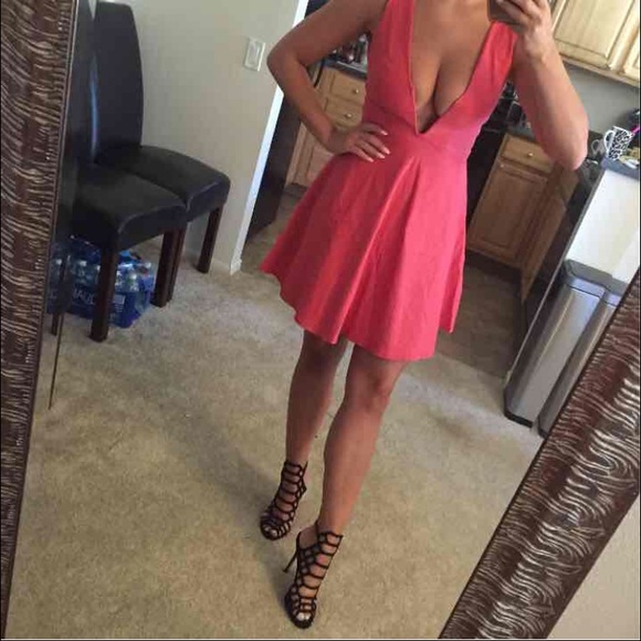 Plunge dress size small
