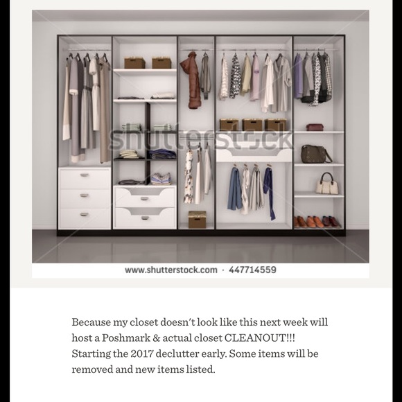 August 2018 Closet Clean Out Coming! MAKE OFFER!!