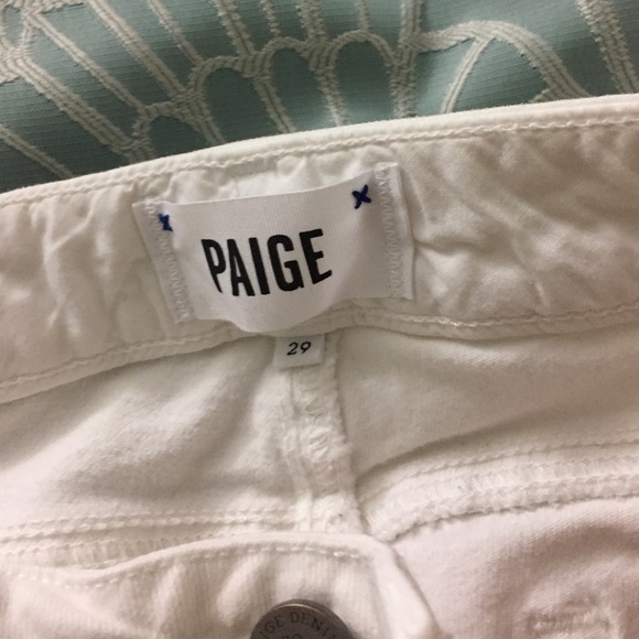 Paige white jeans