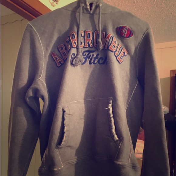 Abercrombie & Fitch Distressed Sweatshirt