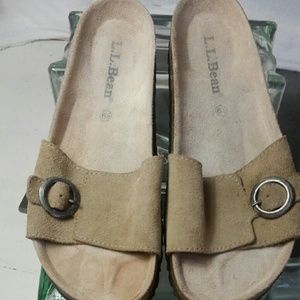 L.L. Bean Leather Sandals 6.5