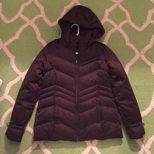DKNY Brown Down Jacket