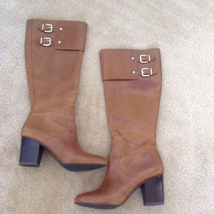 SOLD! Cognac Boots Sz. 9