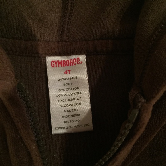 Gymboree girls hoodie jacket size 4 - Picture 2 of 3
